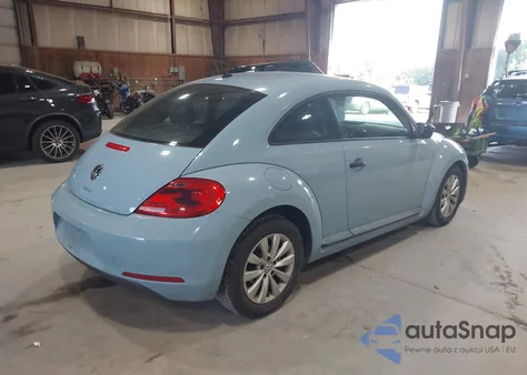 2016 Volkswagen Beetle 1.8T Fleet Edition из США, поврежденный, VIN 3VWF17ATXGM601736